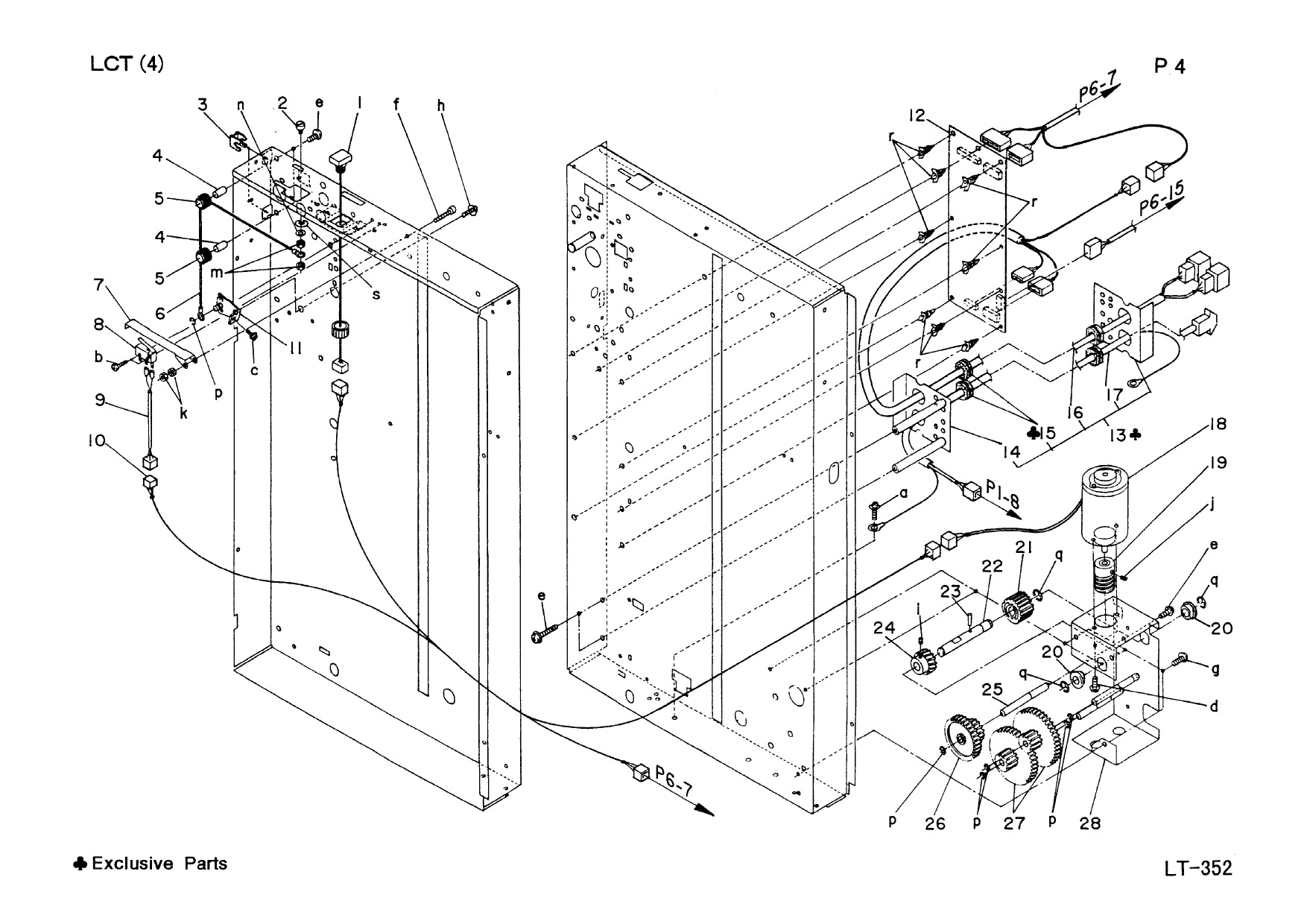 Konica-Minolta Options LT-352 Parts Manual-3